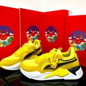 PUMA × Pokémon: Pikachu RS-X size 10